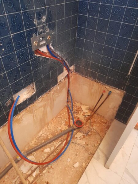 Salle de bain avant travaux à Toulouse